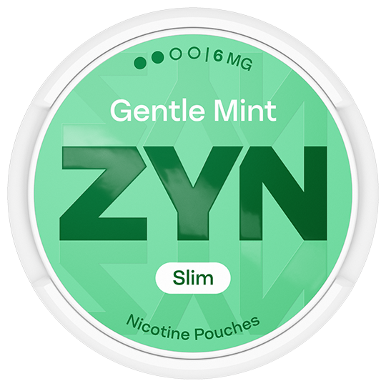 ZYN Gentle Mint Slim Normal 6mg