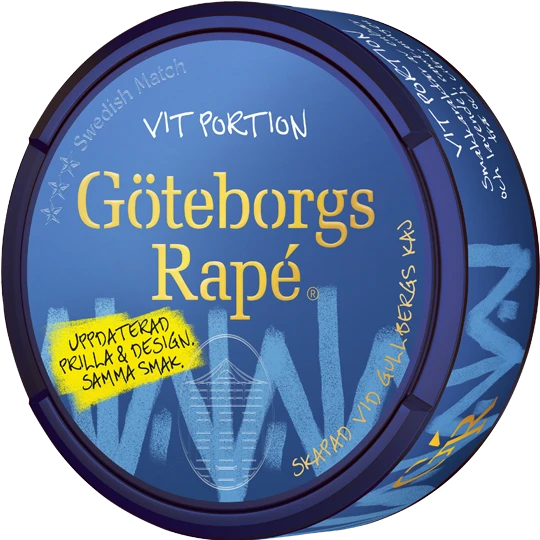 Göteborgs Rapé Vit Portion
