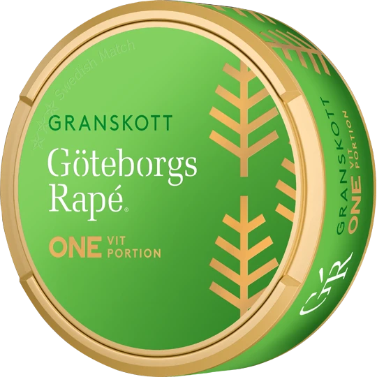 Göteborgs Rapé ONE Granskott White Portion Strong