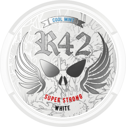 R42 Cool Mint White Portion Super Strong