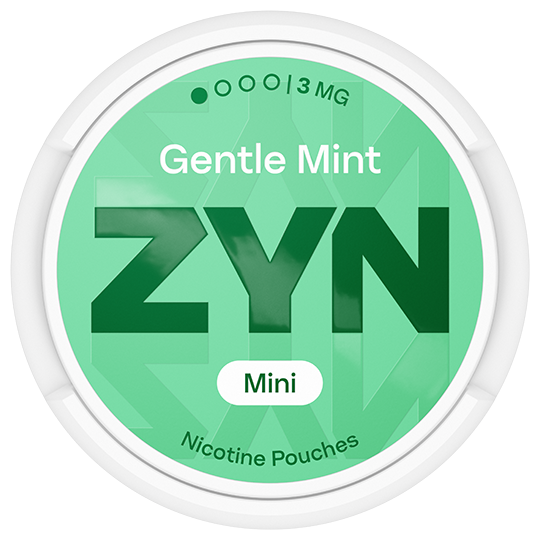ZYN Gentle Mint Mini Moist Low 3mg