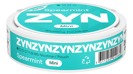 ZYN Spearmint Mini Low 1.5mg