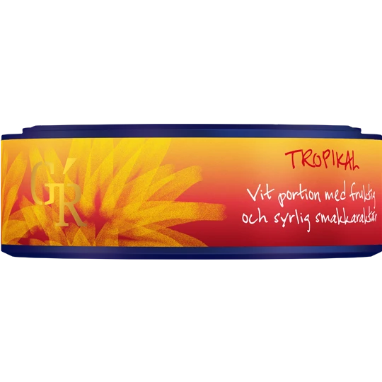 Göteborgs Rapé Tropikal Vit Portion