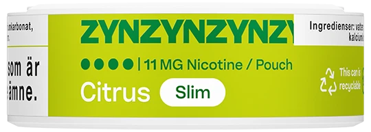 ZYN Citrus Slim Extra Strong 11mg