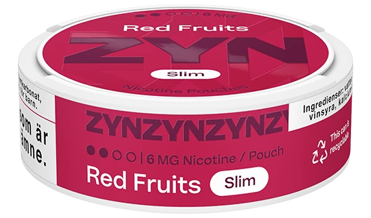 ZYN Red Fruits Slim Normal 6mg