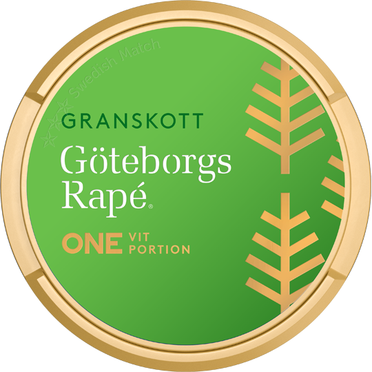 Göteborgs Rapé ONE Granskott White Portion Strong