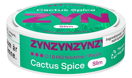 ZYN Cactus Spice Slim Strong 9mg