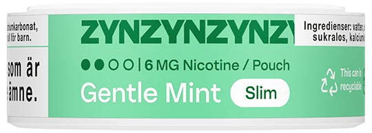 ZYN Gentle Mint Slim Normal 6mg