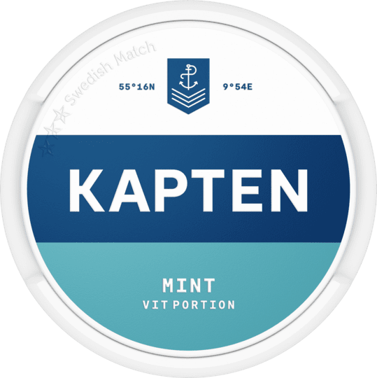 Kapten Mint Vit Portion