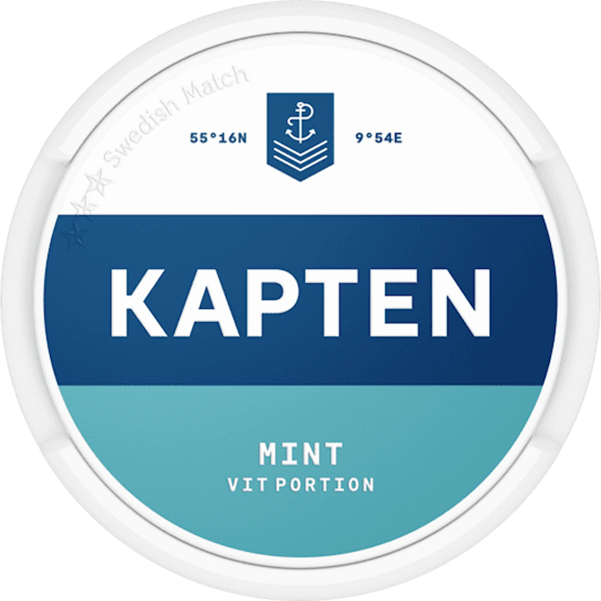 Kapten Mint Vit Portion