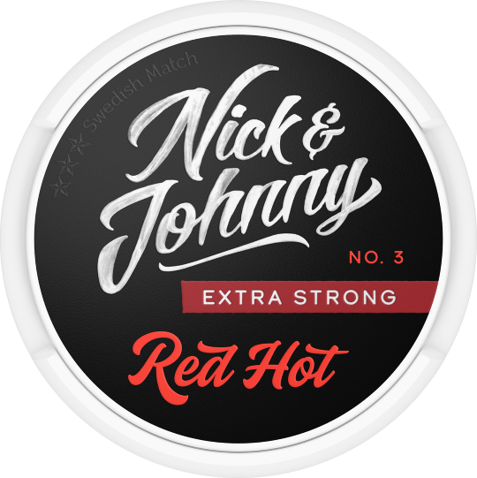 Nick & Johnny Red Hot Portion Extra Strong