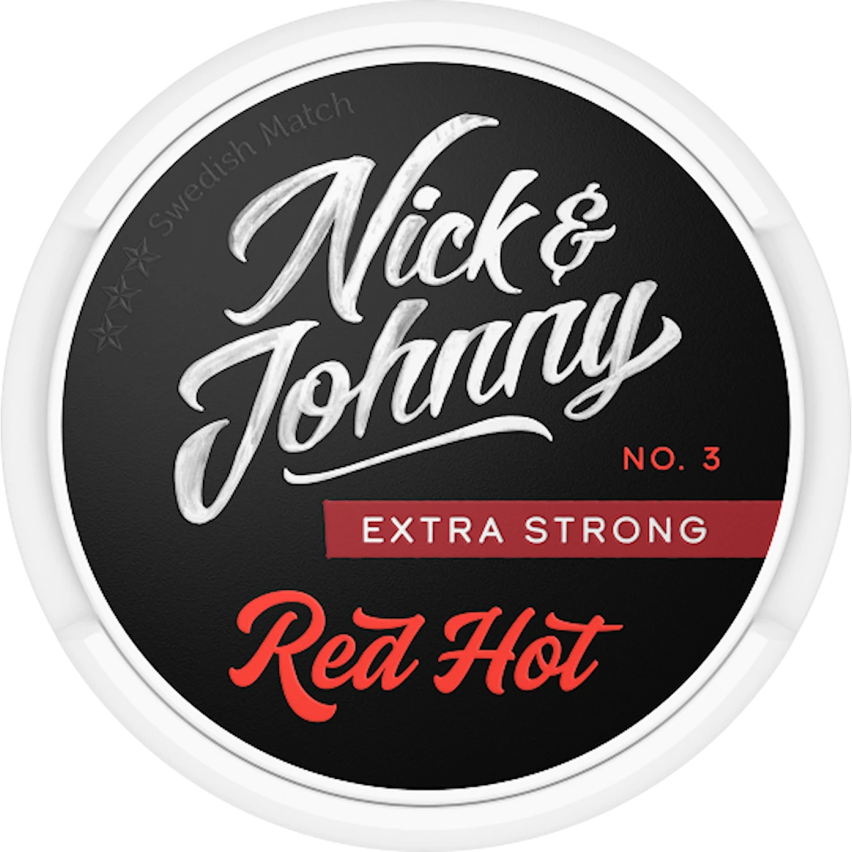 Nick & Johnny Red Hot Portion Extra Strong