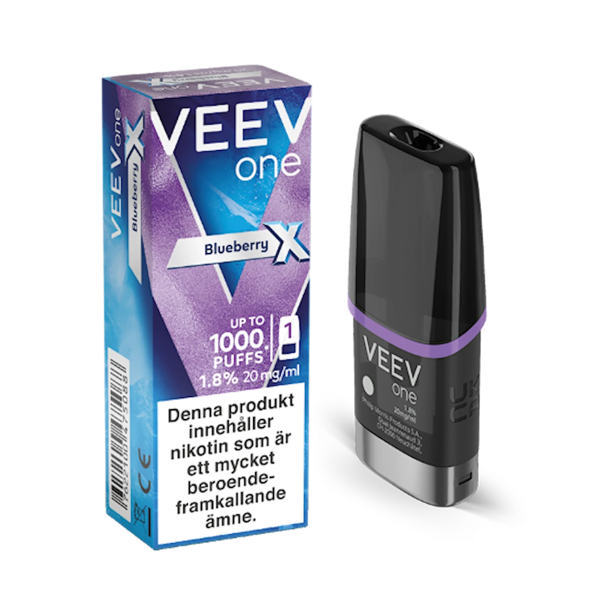 VEEV ONE Pod Blueberry Extra Line