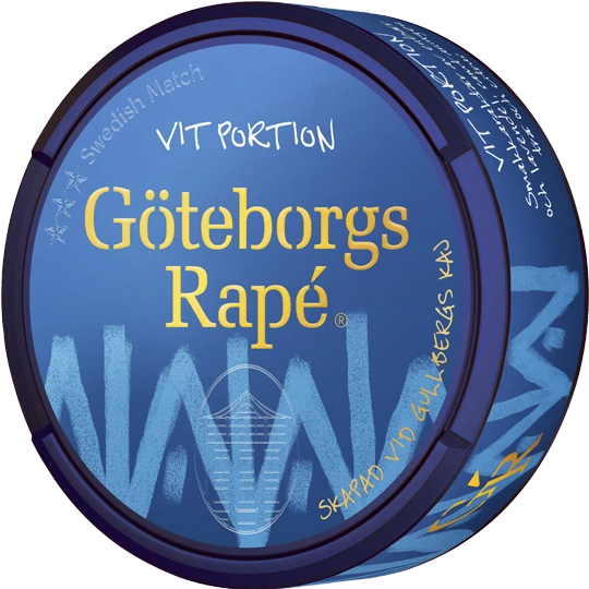 Göteborgs Rapé Vit Portion