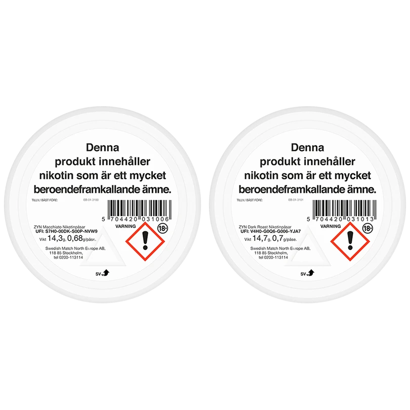 ZYN Mixpaket Slim Macchiato & Darkroast