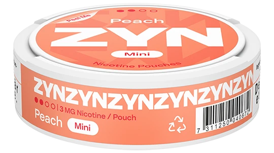 ZYN Peach Mini Normal 3mg