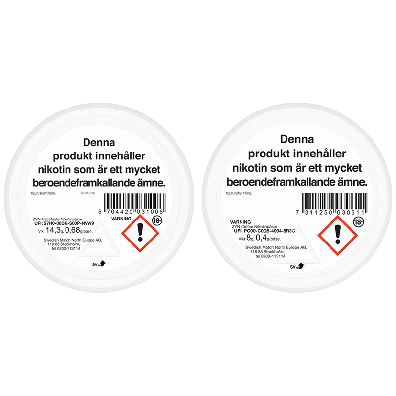 ZYN Mixpaket Slim Macchiato & Mini Moist Coffee