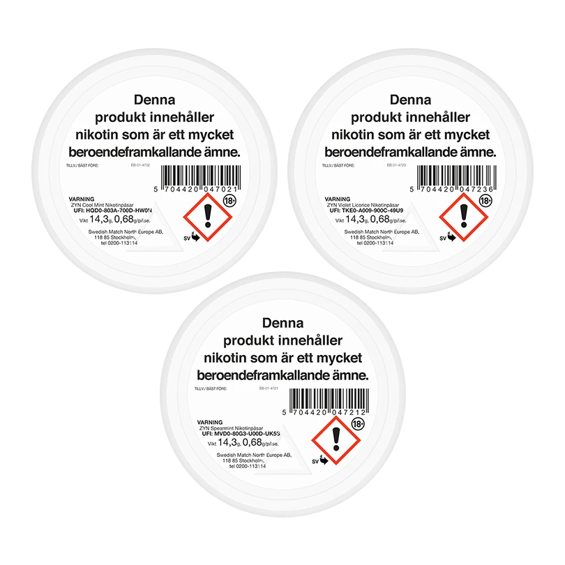 ZYN Mixpaket Mint & Lakrits