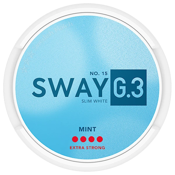 G.3 Sway Slim White Extra Strong