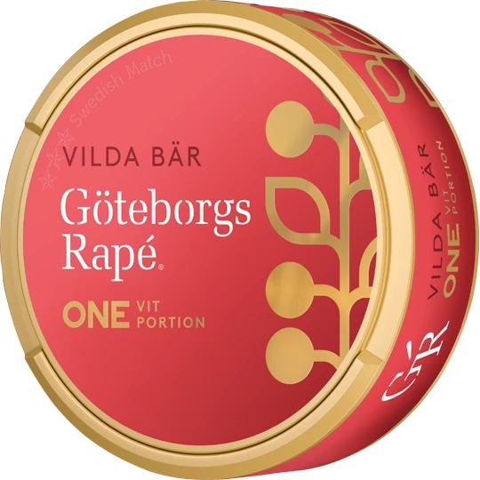 Göteborgs Rapé ONE Vilda Bär White Portion Strong