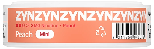 ZYN Peach Mini Normal 3mg
