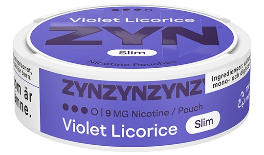 ZYN Violet Licorice Slim Strong