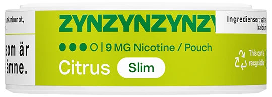 ZYN Citrus Slim Strong 9mg