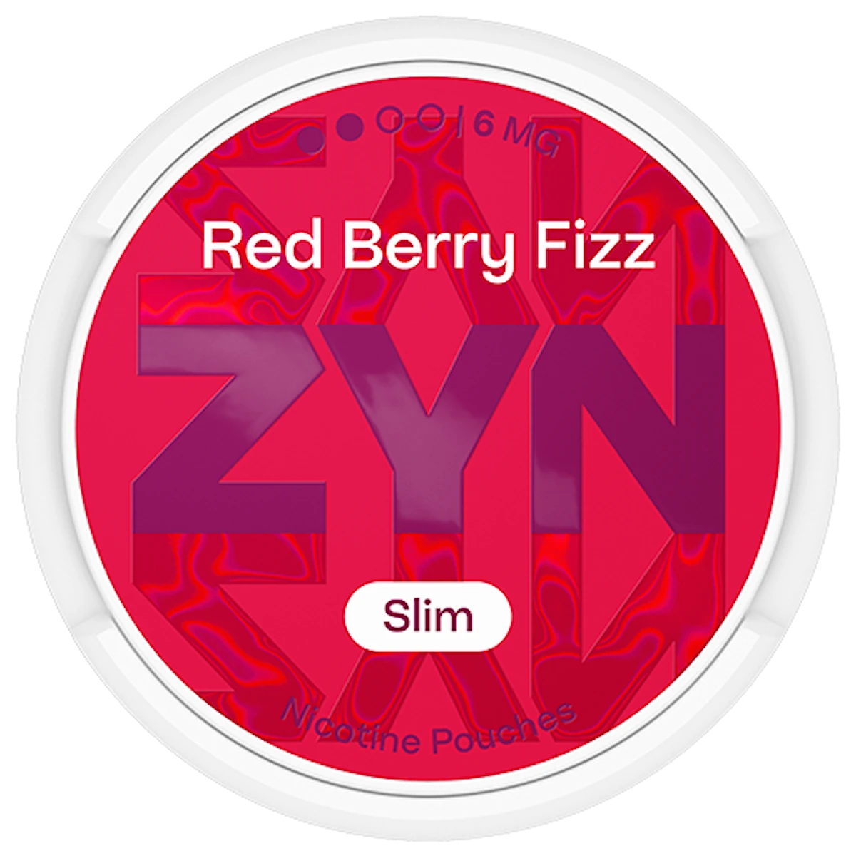 ZYN Red Berry Fizz Slim Normal 6mg