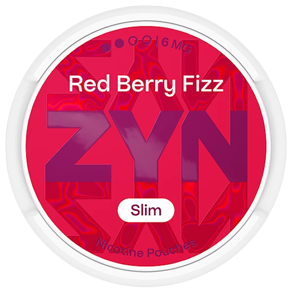 ZYN Red Berry Fizz Slim Normal 6mg