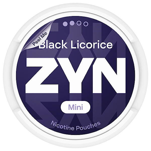 ZYN Black Licorice Mini Normal 3mg