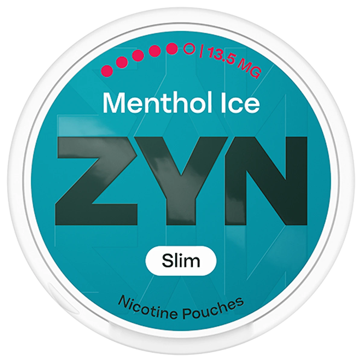 ZYN Menthol Ice Slim Super Strong 13.5mg