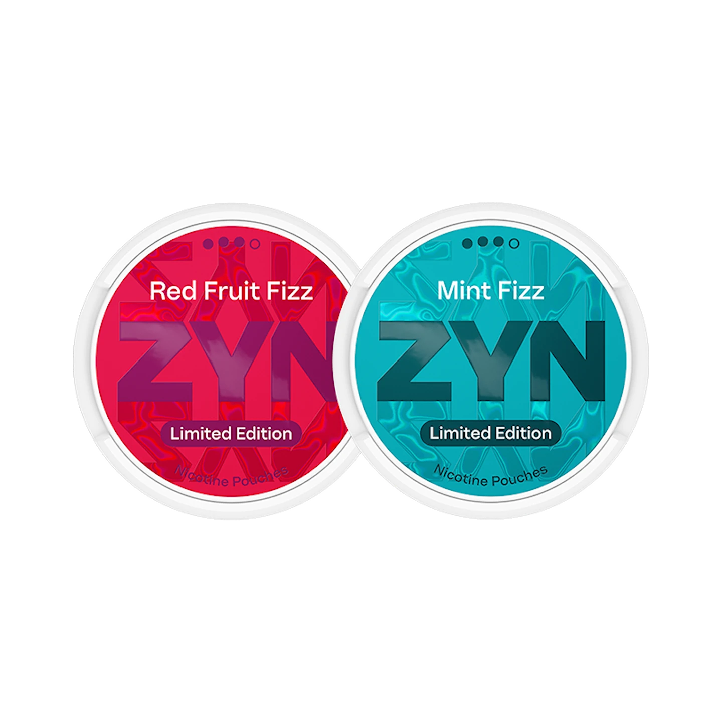 ZYN Red Fruit Fizz & ZYN Mint Fizz Mixpaket Strong