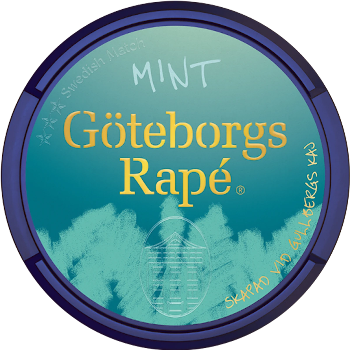 Göteborgs Rapé Mint Vit Portion