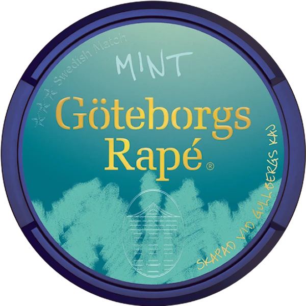 Göteborgs Rapé Mint Vit Portion