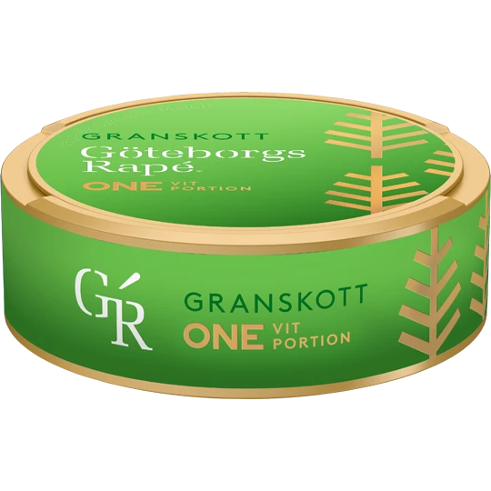 Göteborgs Rapé ONE Granskott White Portion Strong