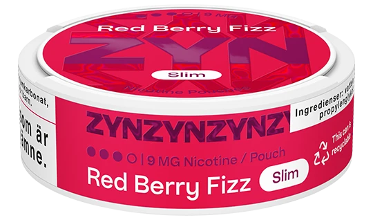 ZYN Red Berry Fizz Slim Strong 9mg