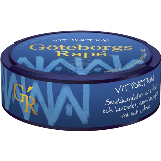 Göteborgs Rapé Vit Portion