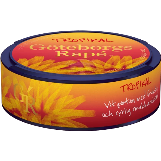Göteborgs Rapé Tropikal Vit Portion