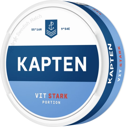 Kapten Vit Portion Stark