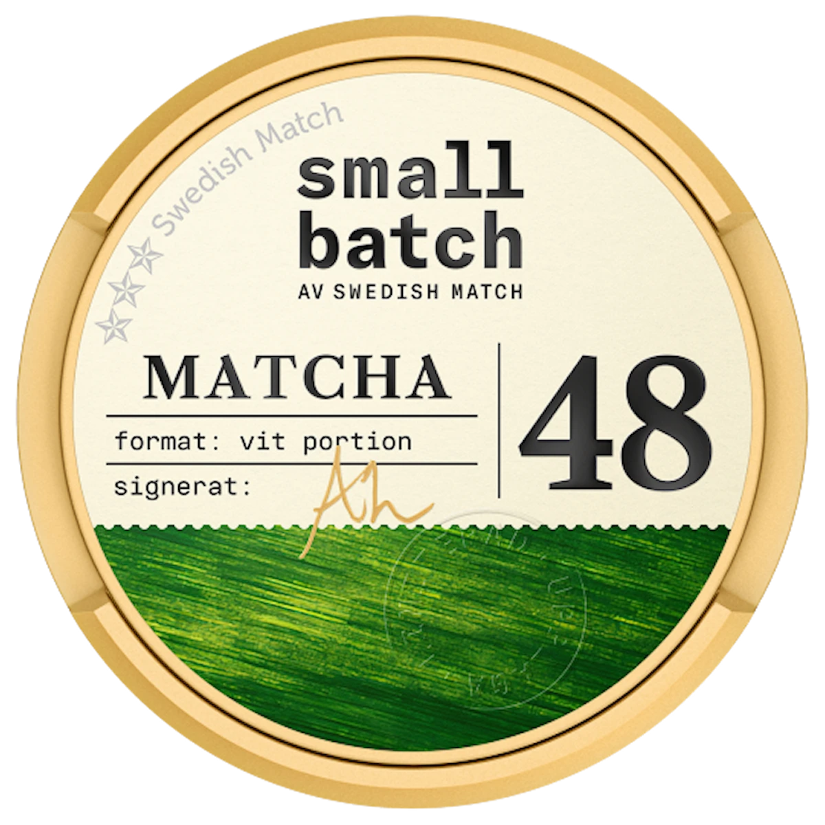 Small Batch No. 48 Matcha White Portion