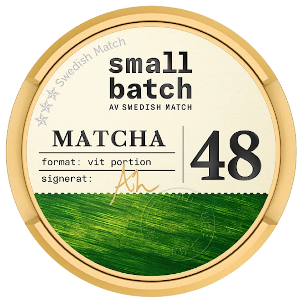 Small Batch No. 48 Matcha White Portion