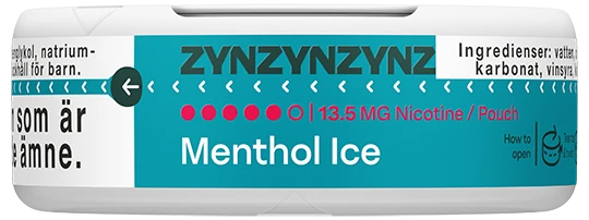 ZYN Menthol Ice Slim Super Strong