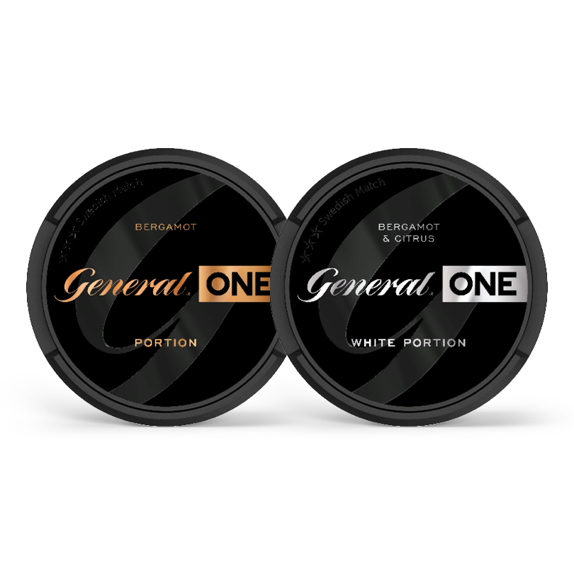 General ONE Portion och General ONE White Portion Mixpack