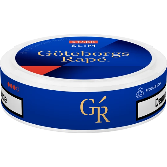 Göteborgs Rapé Slim White Portion Strong