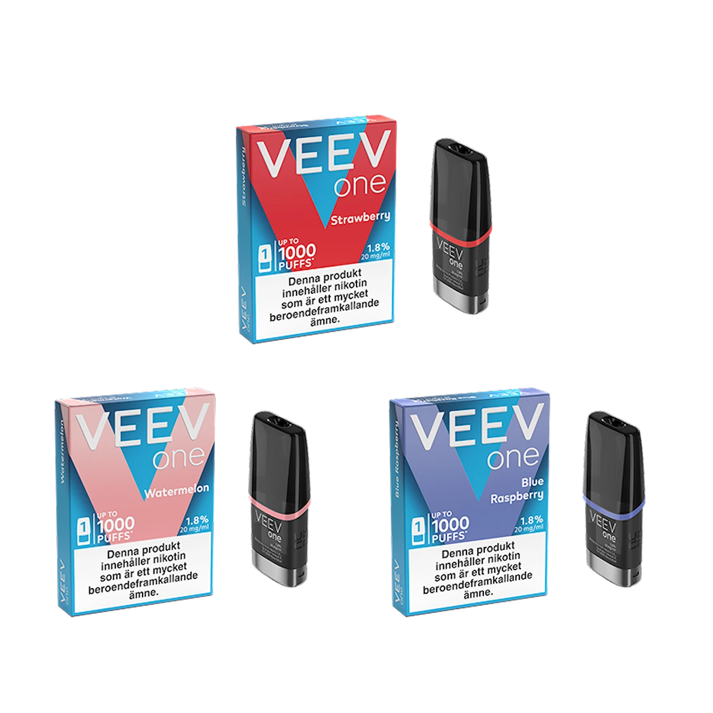 Veev ONE Mixpack Frukt Smaker