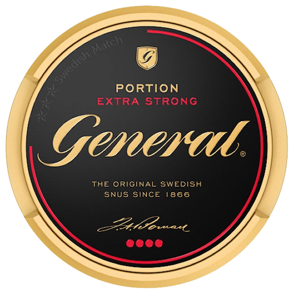 General Original Portion Extra Strong - Senaste produktionen