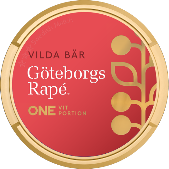 Göteborgs Rapé ONE Vilda Bär White Portion Strong