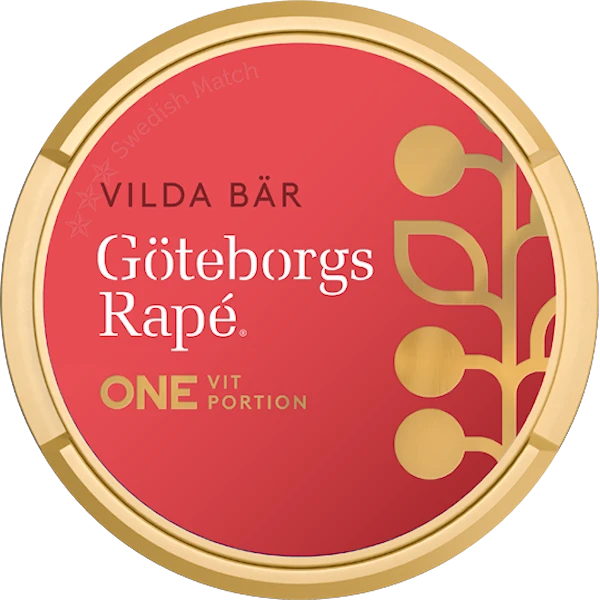 Göteborgs Rapé ONE Vilda Bär White Portion Strong