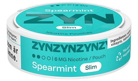 ZYN Spearmint Slim Normal 6mg